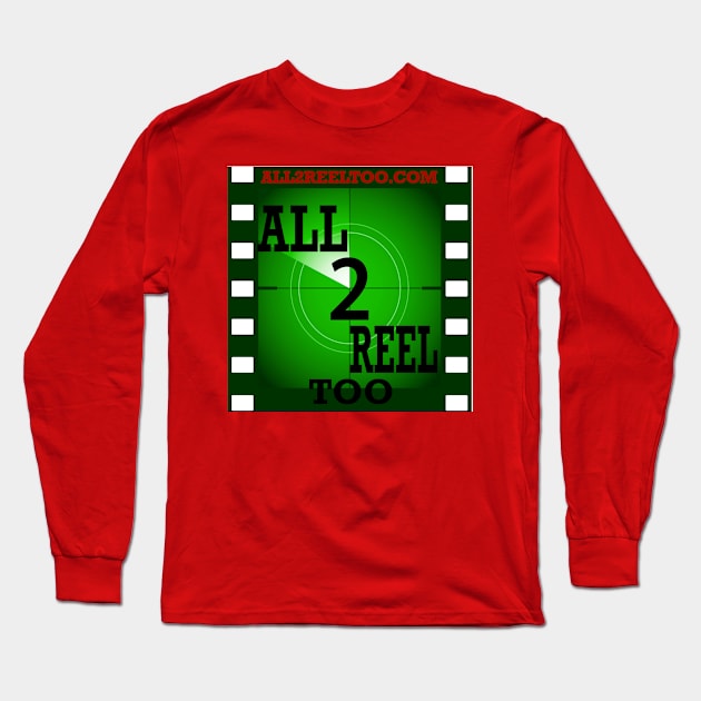 ALL2REELTOO PODCAST NEW DESIGN Long Sleeve T-Shirt by CullenPark